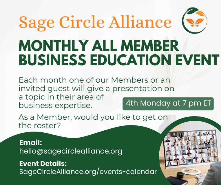 SCA MEMBER BUSINESS EDUCATION MEETING – Learn, Connect, and Grow Together!