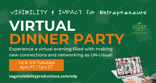Virtual Dinner Party - Networking As Unusual